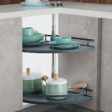 180°Revolving Basket-Wooden Anthracit D105