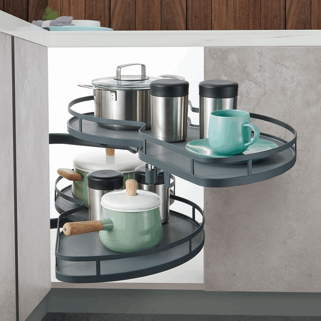 Soft Close Swing Tray Anthracit D103