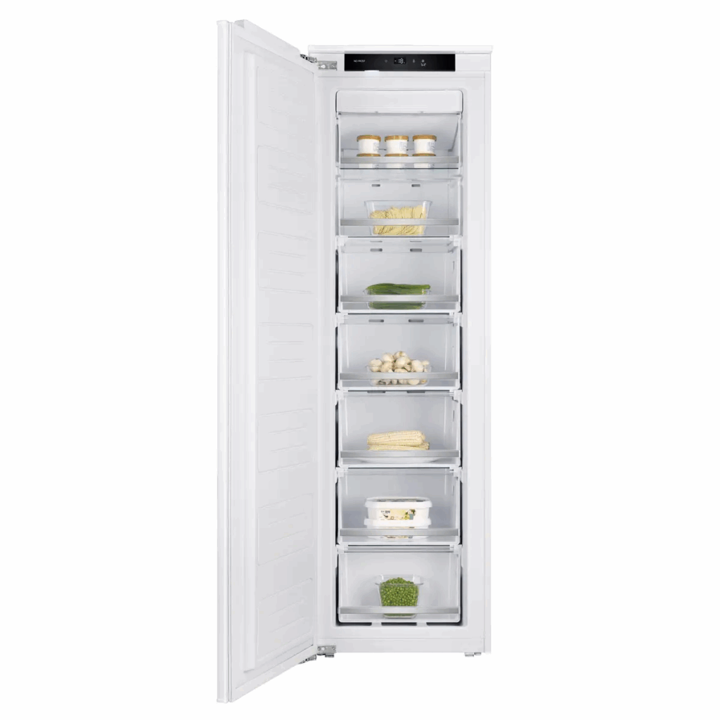 TEKA No Frost built-in larder freezer with 6 drawers and sliding door installation RSF 73380 ME