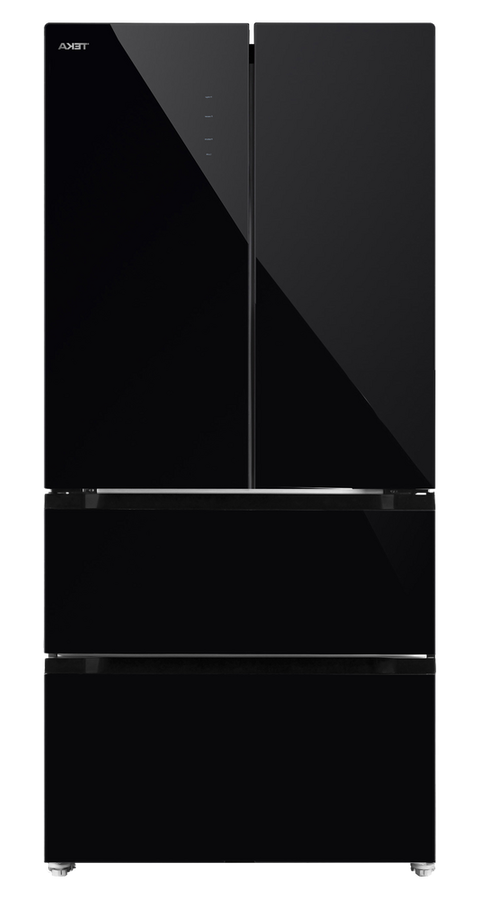 TEKA French Door refrigerator with inverter motor and glass door No Frost RFD 75850 GBK ME
