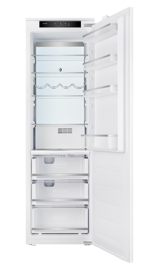 TEKA No Frost larder built-in fridge with reversible door and sliding door installation RSL 73380 ME