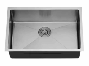SUIZAK Stainless Steel Sink Square Single Bowl Under mount Kitchen Sink