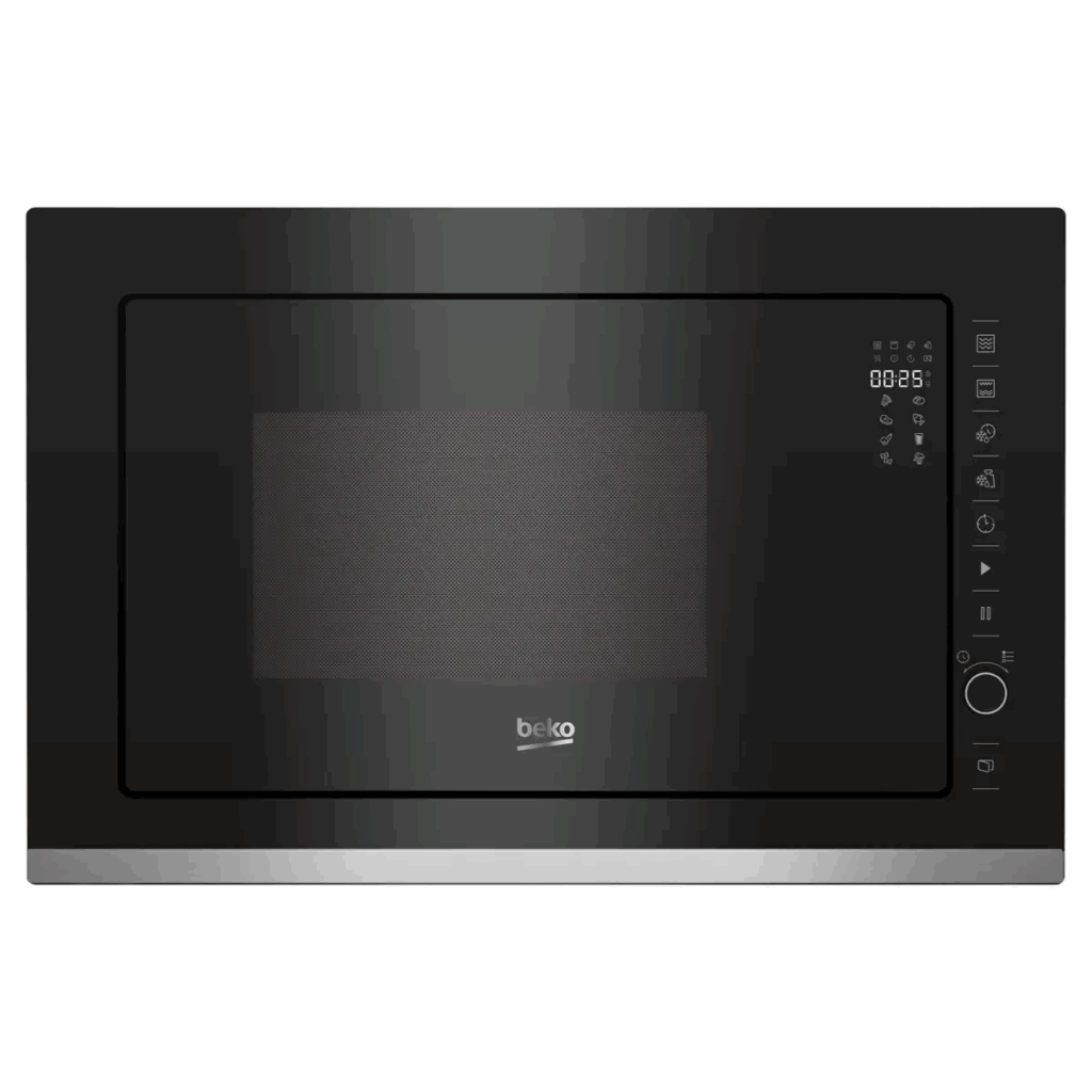 BEKO 60cm Built-in Microwave Oven with Grill 25L Digital Timer DBMGB25333X