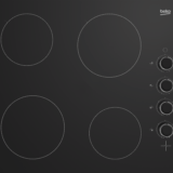 BEKO 60cm Built-In Hob Vitroceramic HIC 64100