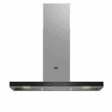 BEKO 90cm Wall Mounted Cooker Hood BHCB96741BBHS