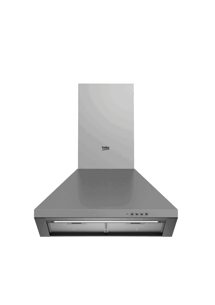 BEKO 60cm Wall Mounted Cooker Hood CWB6441XN
