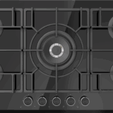 BEKO 90 cm Built-In Hob Gas Hob 5 Standard Burners HISW 95225 SEL