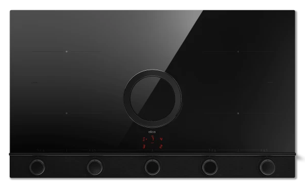 elica NIKOLATESLA UNPLUGGED EVO BL/A/90 Extractor Hob