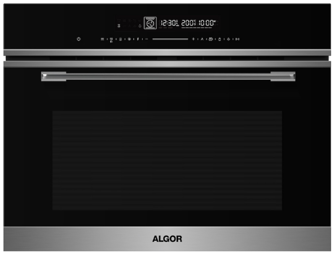 ALGOR AG506MWBKS Built-In Microwave 50L