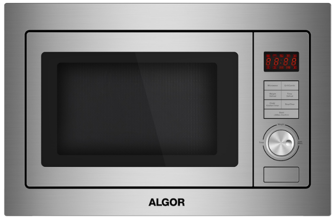 ALGOR AL250-GSS Built-In Microwave 25L