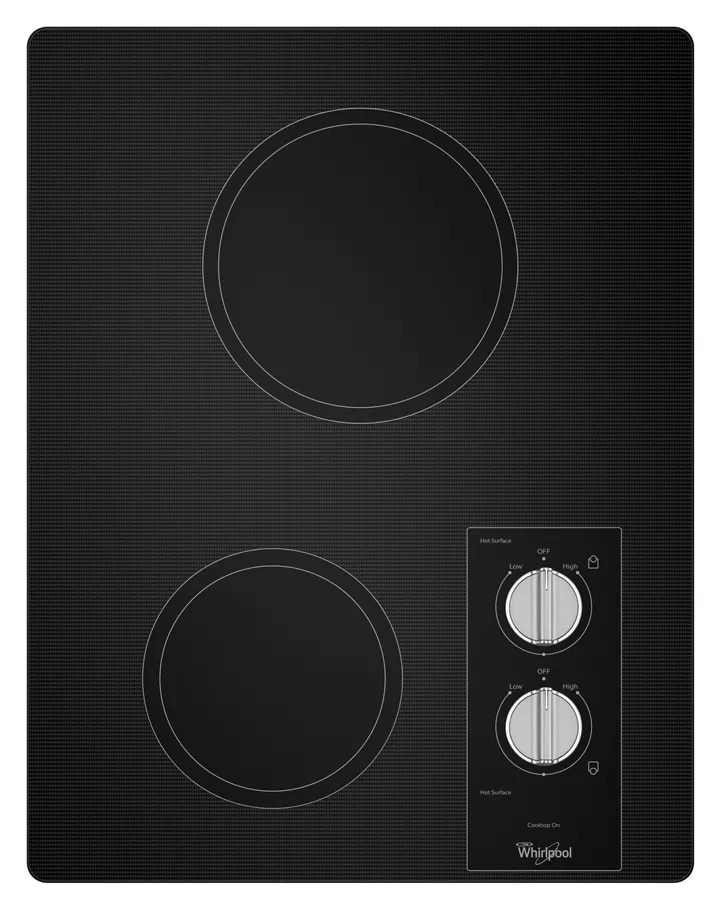 Whirlpool 15-inch Electric Cooktop with Easy Wipe Ceramic Glass W5CE1522FB