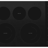 Whirlpool 30-inch Electric Ceramic Glass Cooktop with Two Dual Radiant Elements WCE77US0HB