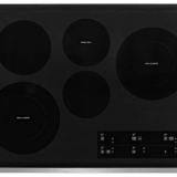 Whirlpool 30-inch Electric Ceramic Glass Cooktop with Two Dual Radiant Elements WCE97US0KS