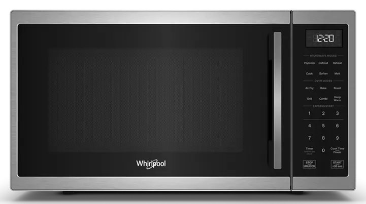 Whirlpool 1.0 cu. ft. Stainless Steel All-In-One Multifunctional Countertop Microwave With Air Fry - 900 watt WMCS5522RS