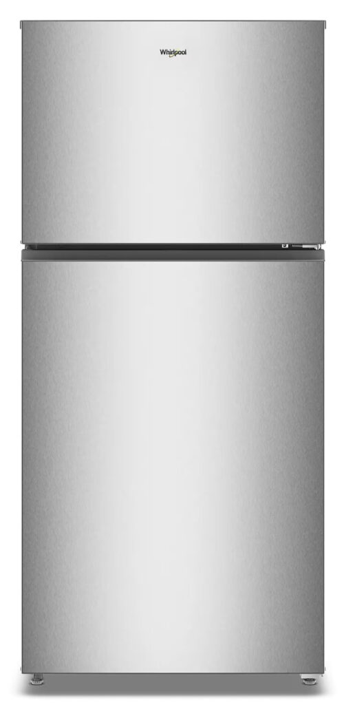 Whirlpool 29.5-inch Wide Top Freezer Refrigerator with Total Coverage Cooling- 19.2 Cu. Ft. WRTX7419SZ