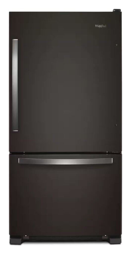 Whirlpool 33-inch wide Bottom-Freezer Refrigerator - 22 cu. ft. WRB322DMHV