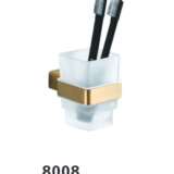 8008 Brushed Gold Single Cup