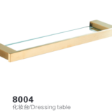 8004 Brushed Gold Dressing Table