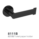 8111B Black Toilet Paper Holder