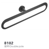 8102 Black Double Pole