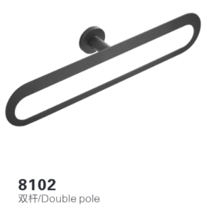 8102 Black Double Pole