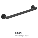8103 Black Single Pole