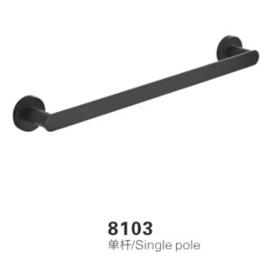 8103 Black Single Pole