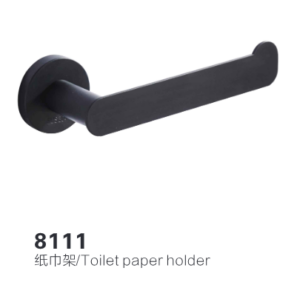 8111 Black Toilet Paper Holder